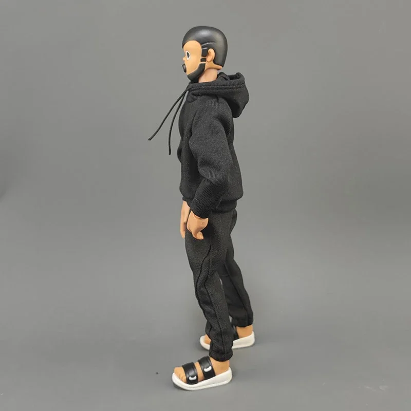 COME4ARTS 1/10 Scale Male Soldier Trend Sports Hooded Sweatshirt Hoodie Clothes Model for 7in Action Figures Body Doll