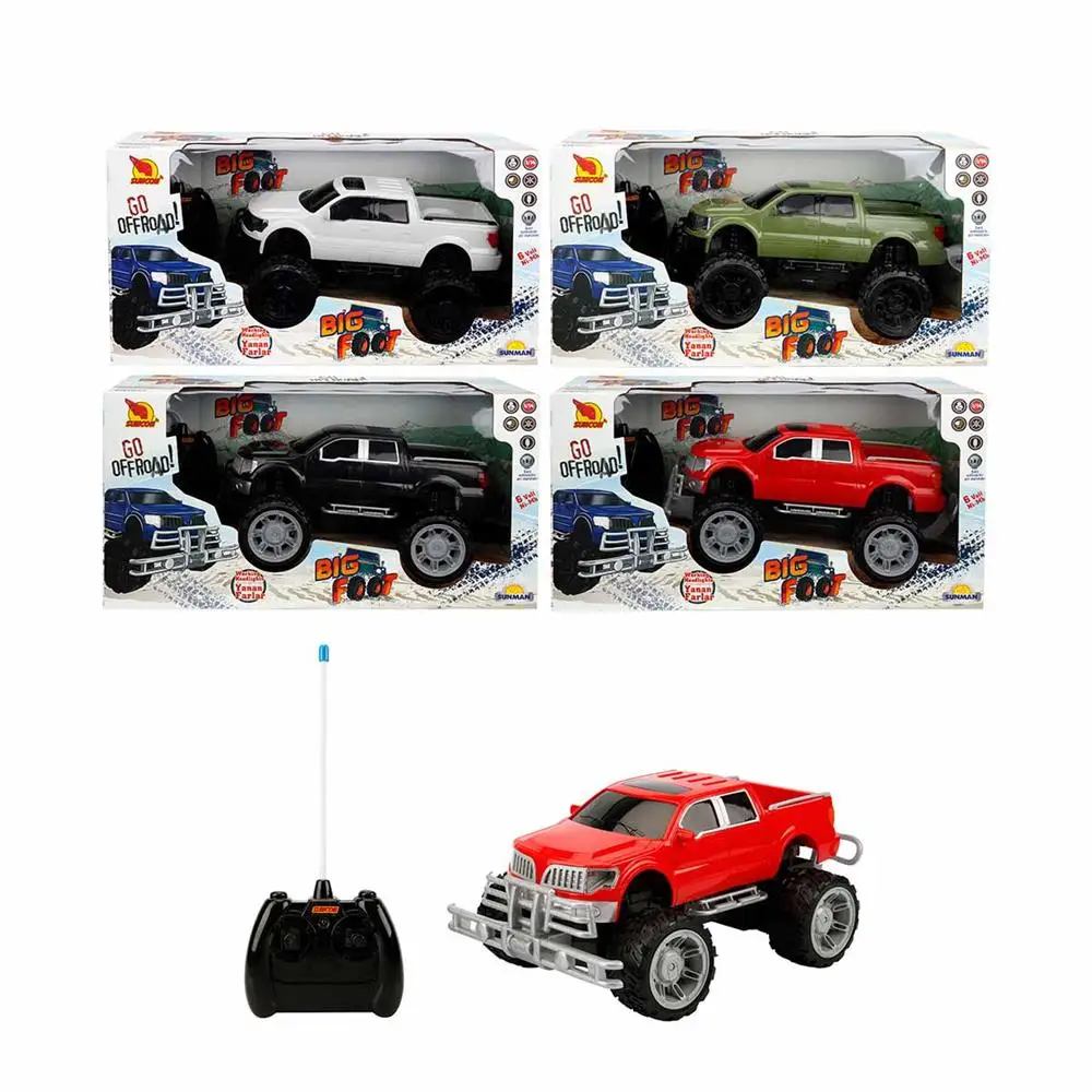 Remote controlled Big Foot Usb rechargeable Pick Up 34 cm 1 pcs price