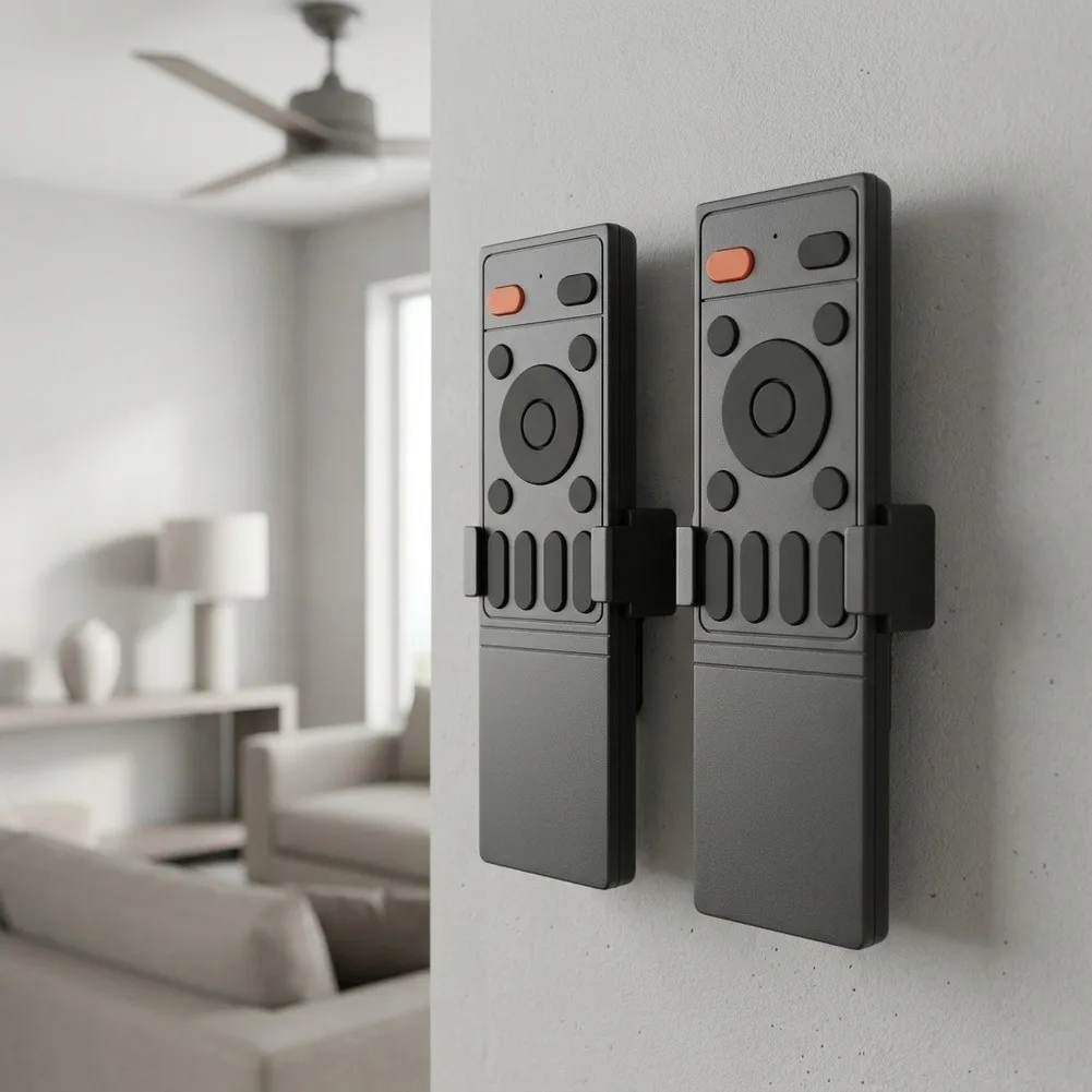 Smart Remote Ceiling Fan Device Ceiling Fan Remote Control Black Stepless Dimming Function Six Adjustable Speeds