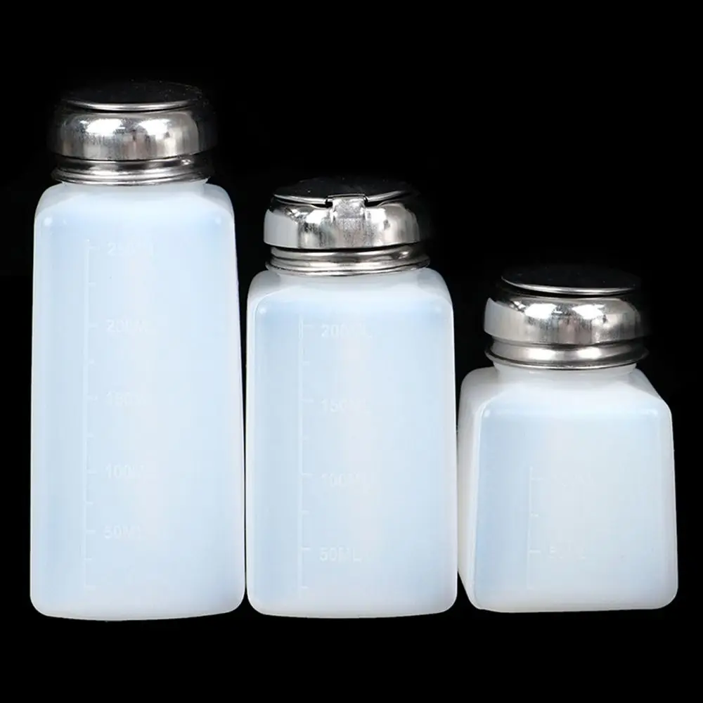Anti Volatilization 100/200/250/500ML Liquid Alcohol Split Bottle Flux Bottle Makeup Manicure Tool Split Bottle