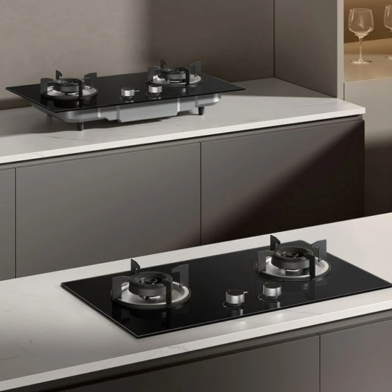Supor gas stove household kitchen natural gas stove double stove table embedded liquefied gas fierce fire