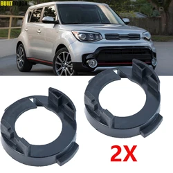 2Pcs For KIA Sedona Carnival Soul Rondo 7 Carens H7 Car LED Headlight Bulb Base Adapter Retainer Headlamp Socket Holder Clip