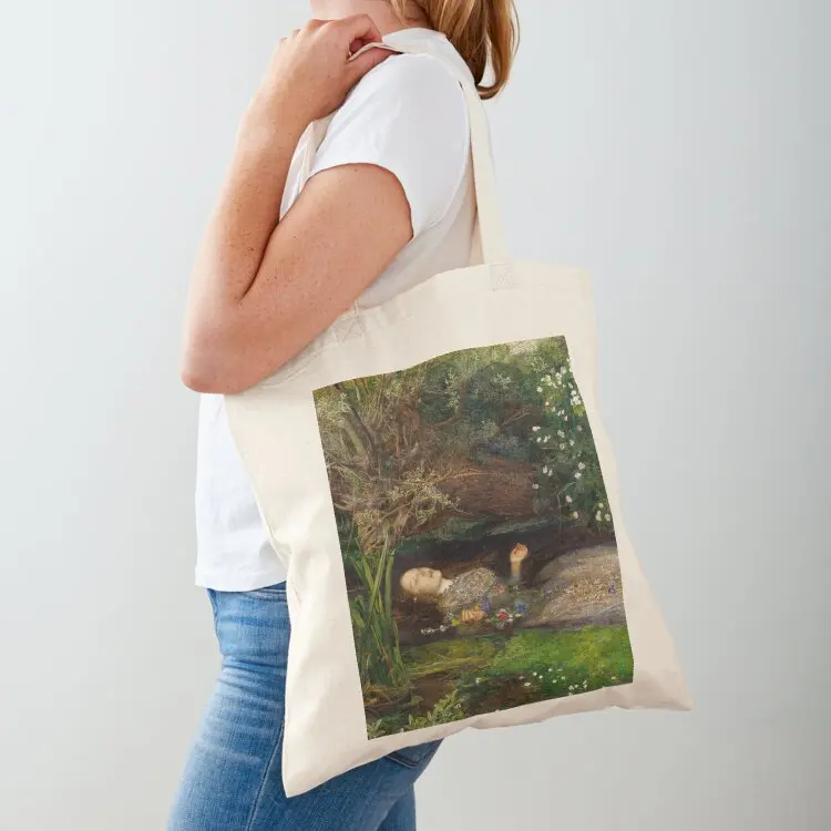 

Ophelia - John Everett Millais Tote Bag Cloth bags Shopper tote bags aesthetic shopper bag woman