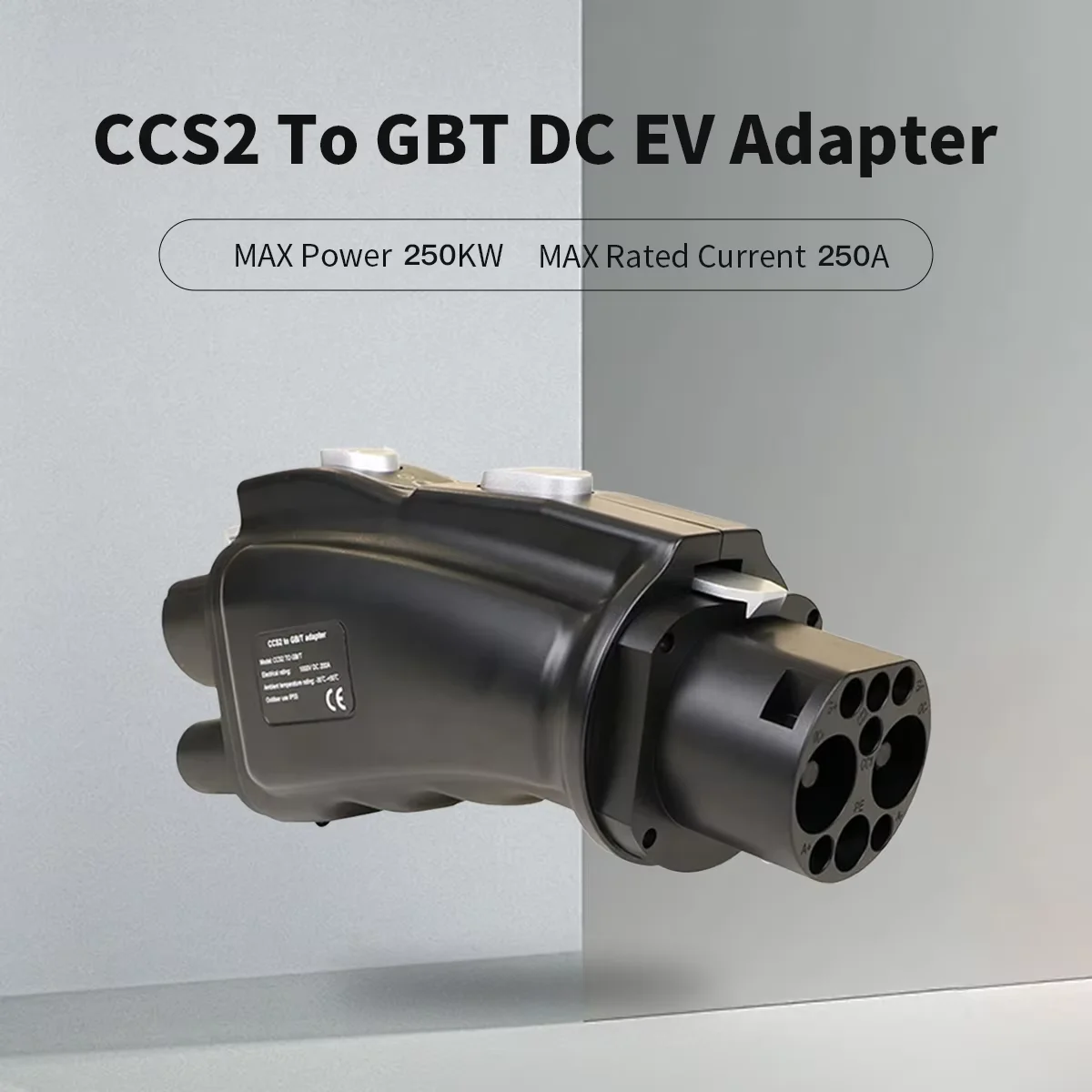 wholesale CCS2 to gbt ev adapter for byd New Energy Electric Vehicles 250a 1000v  DC fast charger Free technical support upgrade