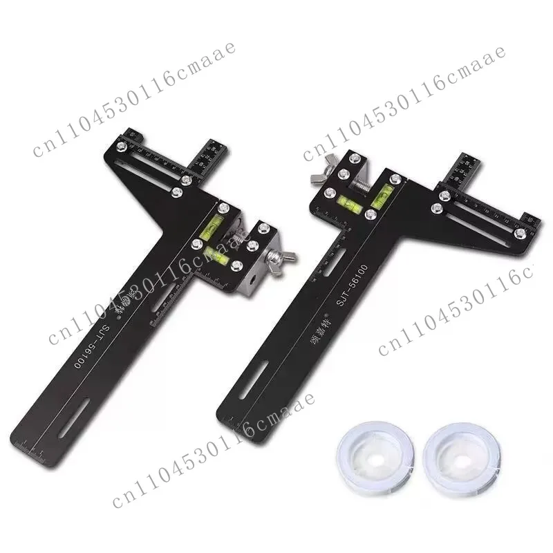 Elevator Parts Guide Rail Calibrator Track Alignment Gauge Ruler Guide Rail Positioning part