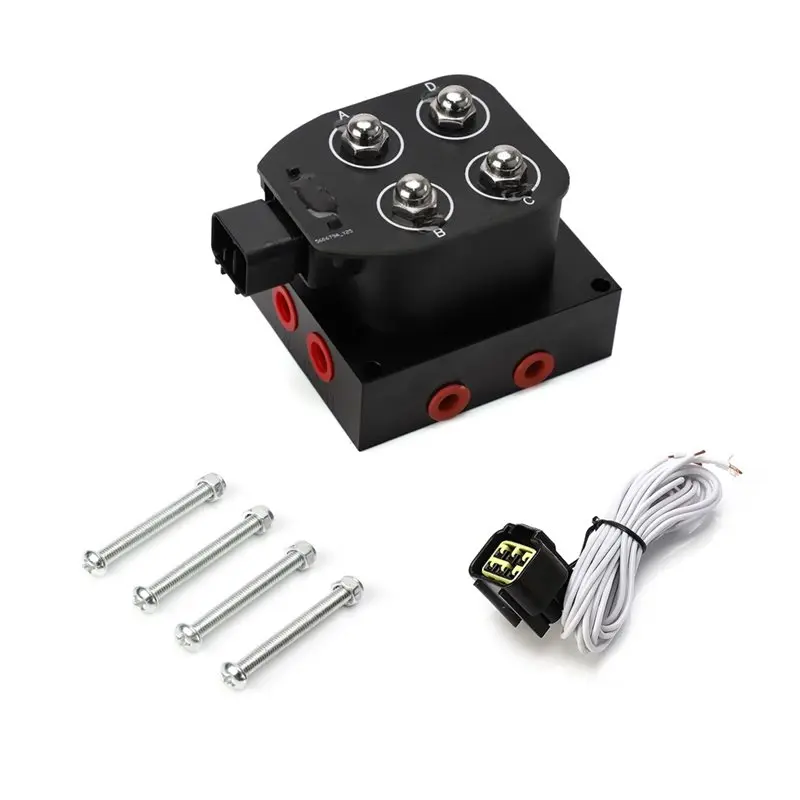 Air Suspension Distribution Valve Truck Suspension Control Valve 8-Position Solenoid Valve 4-Position Solenoid Valve 4
