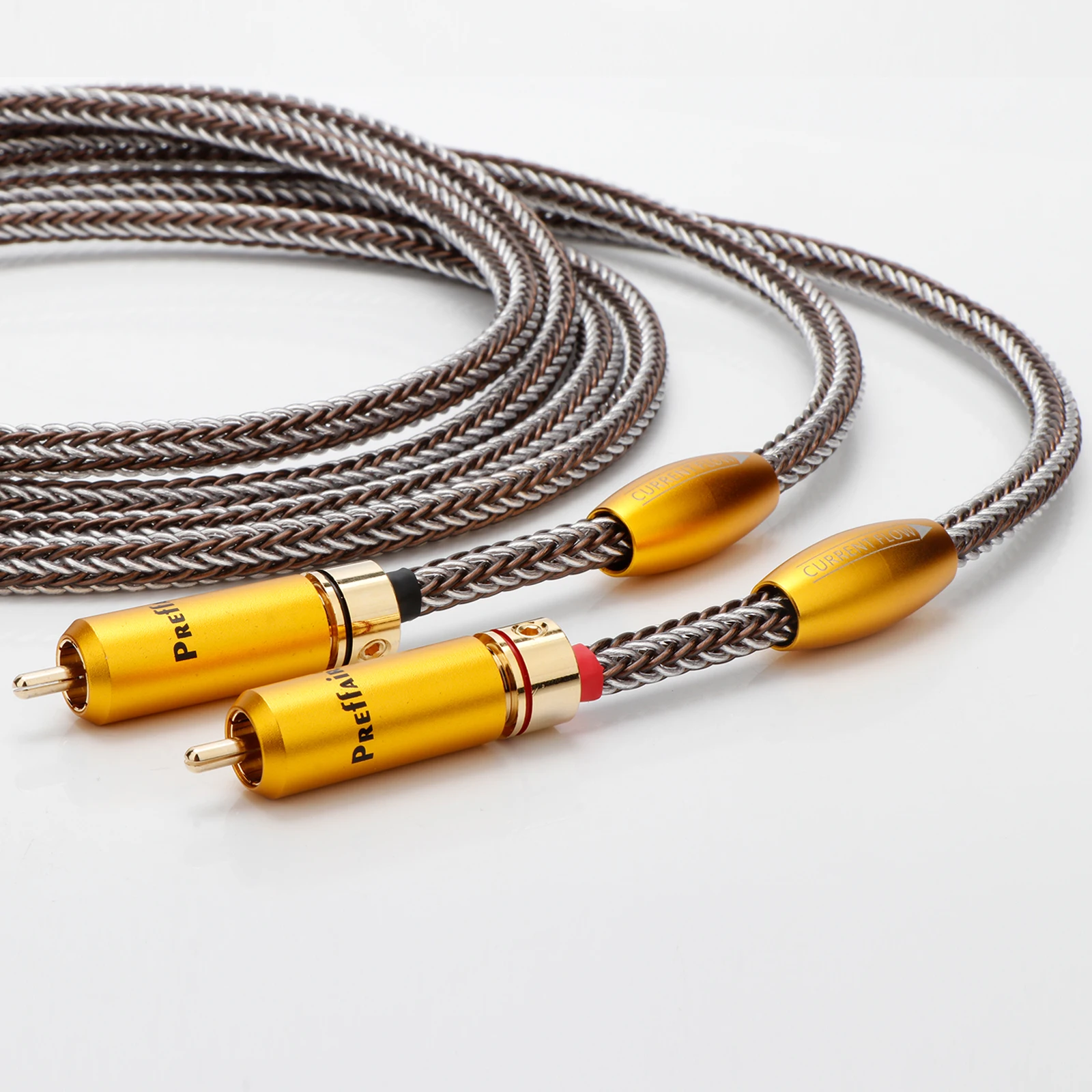 HIFI 16-adriges RCA-Kabel XLR-Kabel Verlängerungskabel OCC versilbertes 3-Pin XLR-Audiokabel für Mikrofon DAC – Detail 3