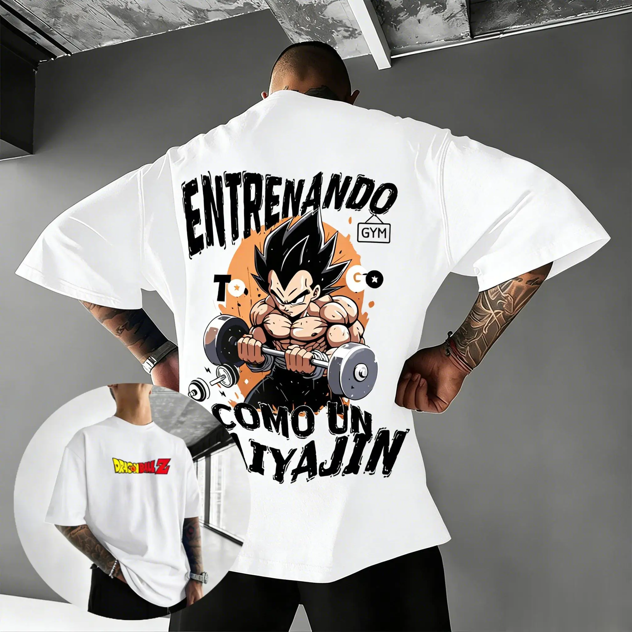 

Последняя тенденция: футболка с аниме-принтом «Dragon Ball Z» Goku — мужская и женская футболка с короткими рукавами и принтом для фитнеса и спорта