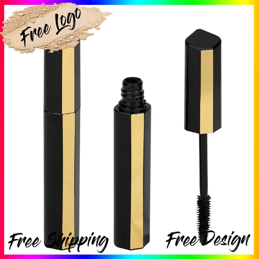 Custom 7colors Mascara Lengthening Waterproof Long Lasting Curling Styling Non-Smudged Thick Mascara Private Label Bulk Makeup