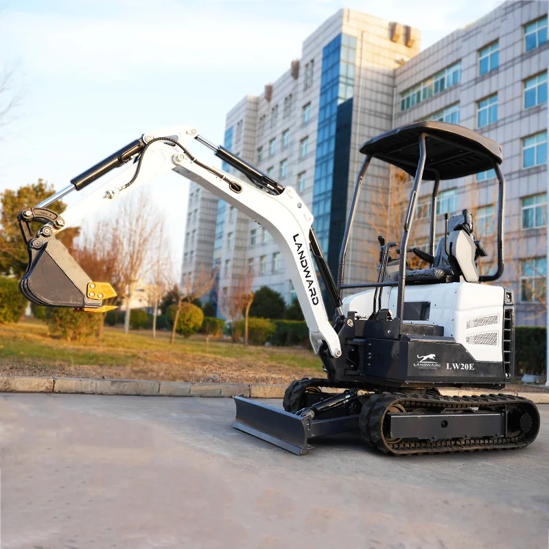 

High Efficiency 2 Ton Mini Excavator With Closed Cabin Kubota Engine Diesel Engine Compact Cheap Mini Excavadora Customized