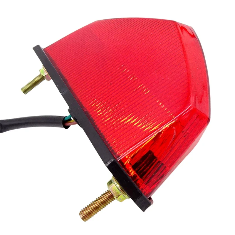 

Motorcycle Modified Tail Light Electric Vehicle Rear Tail License Plate Light Moto Equipments Parts Access Universal