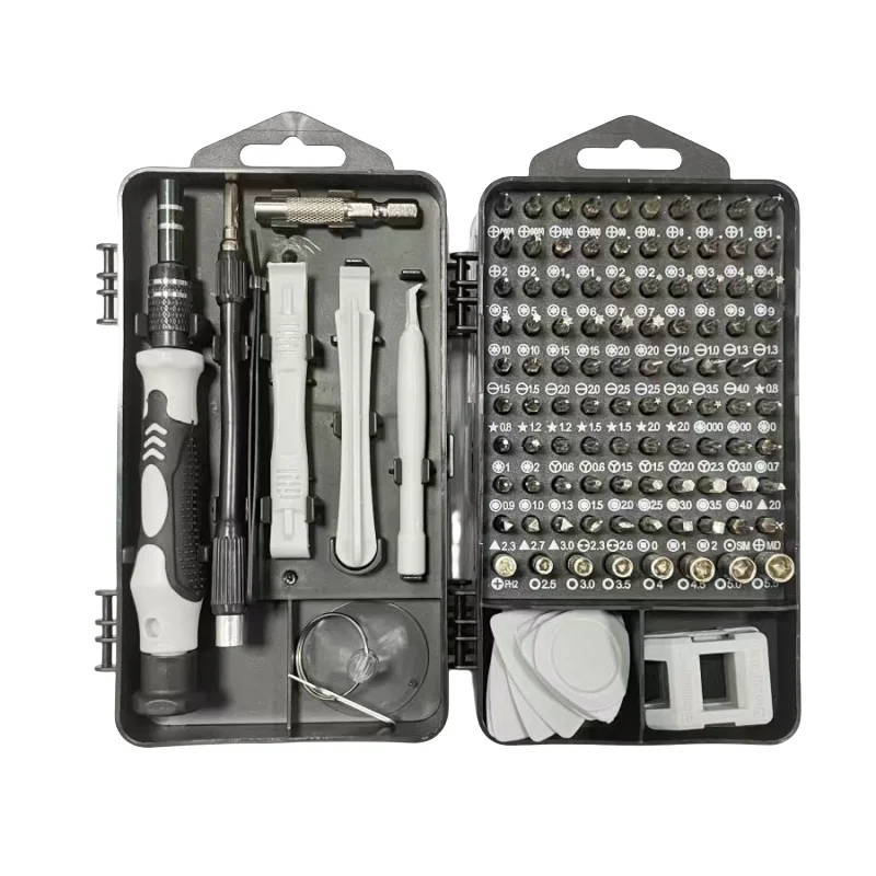 Precision screwdriver 115 in 1 set of multifunctional professional maintenance tools