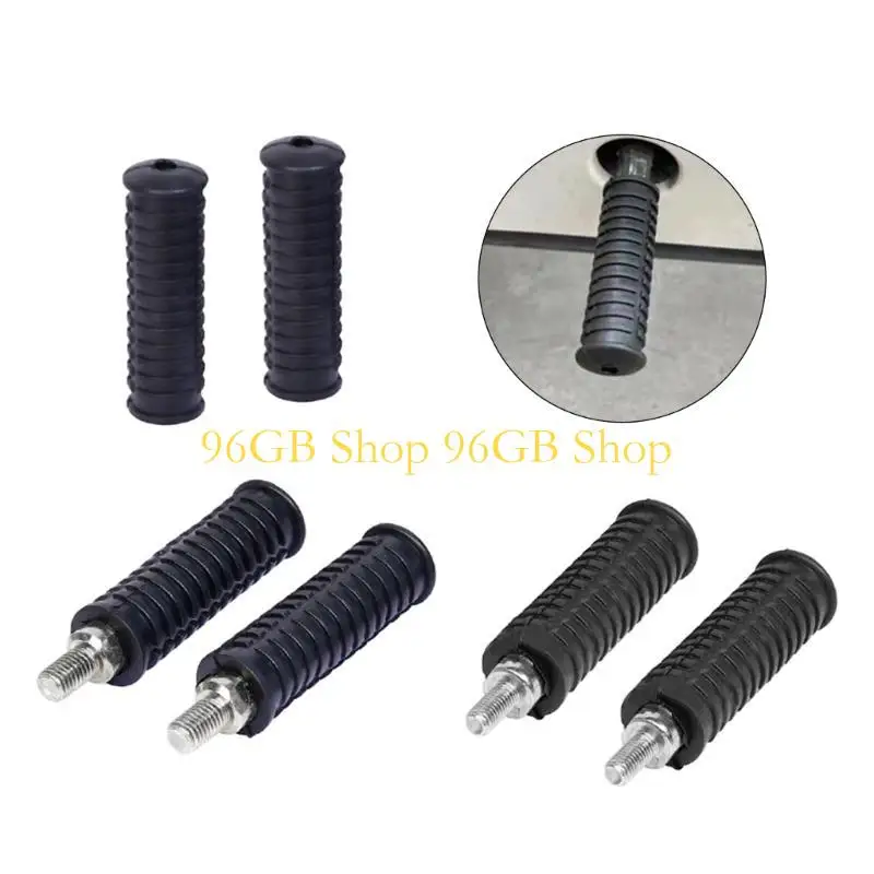 96GB Skidproof Aluminum Footpegs Motorcycle E-bike Foot Pegs Pedals