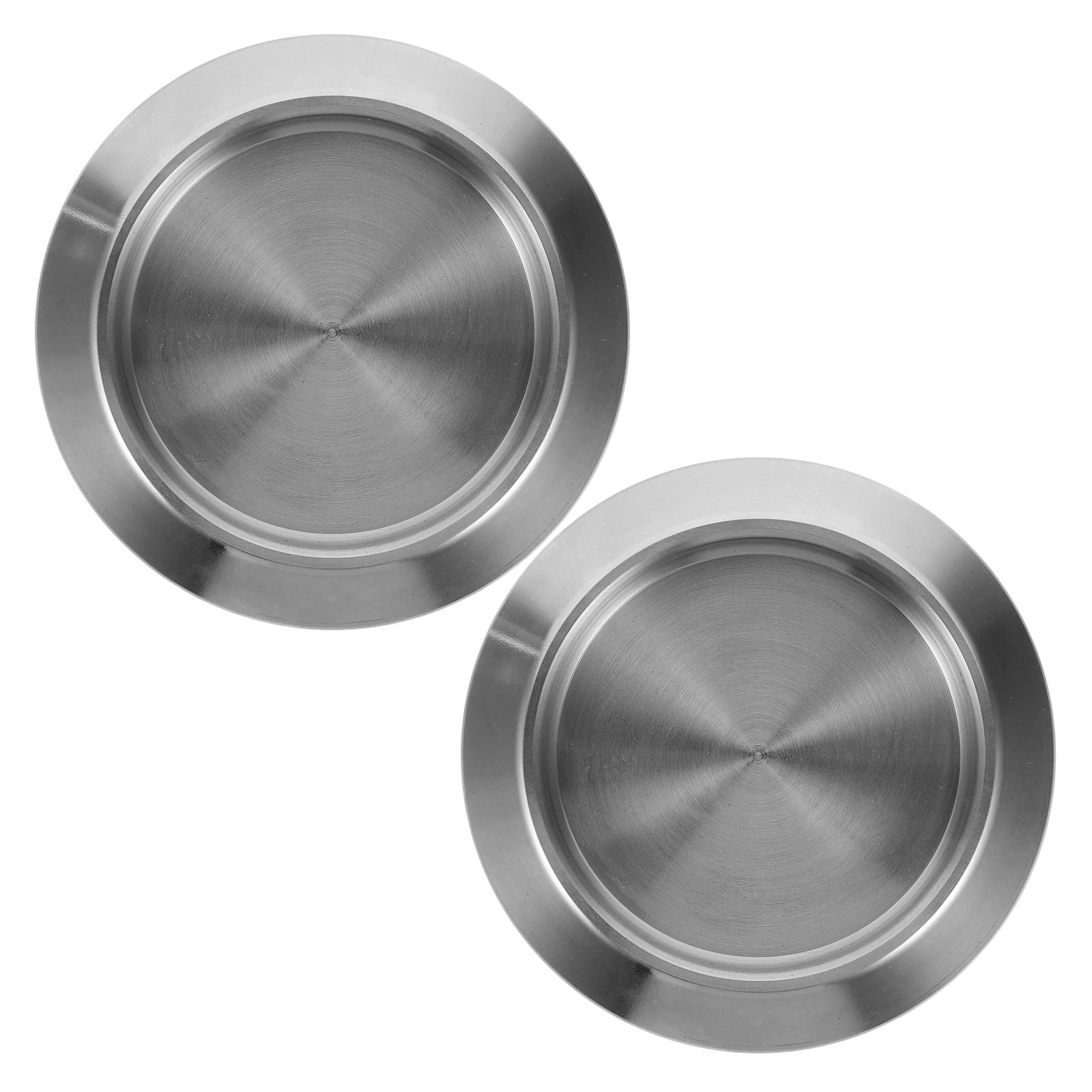 

2Pcs Stainless Steel Recessed Hidden Flush Pull Handles Invisible Sliding Door Pulls Single Hole Glass Door Pulls for Shower