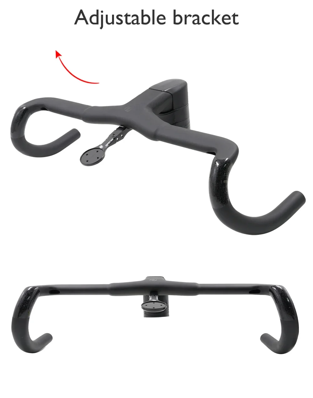 Syncros Creston iC SL X Carbon Integriertes 31,8-mm-Cockpit für Rahmen SCOTT Addict Gravel 16 ° Flare 60/115mm Reichweite/Höhe 70-120mm – Detail 13