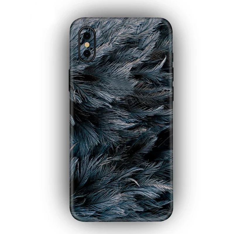 3D Colorful Cute Pattern Matte Skins Film Wrap Skin Phone Sticker For iPhone XS MAX XR XS 8 7 6 6S Plus SE 2020 Cartoon Sticker