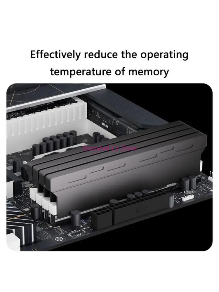 N3UC Memory Module Heatsink Cooling Heat Sink Aluminum Heatsink for DDR5 DDR4 DDR3
