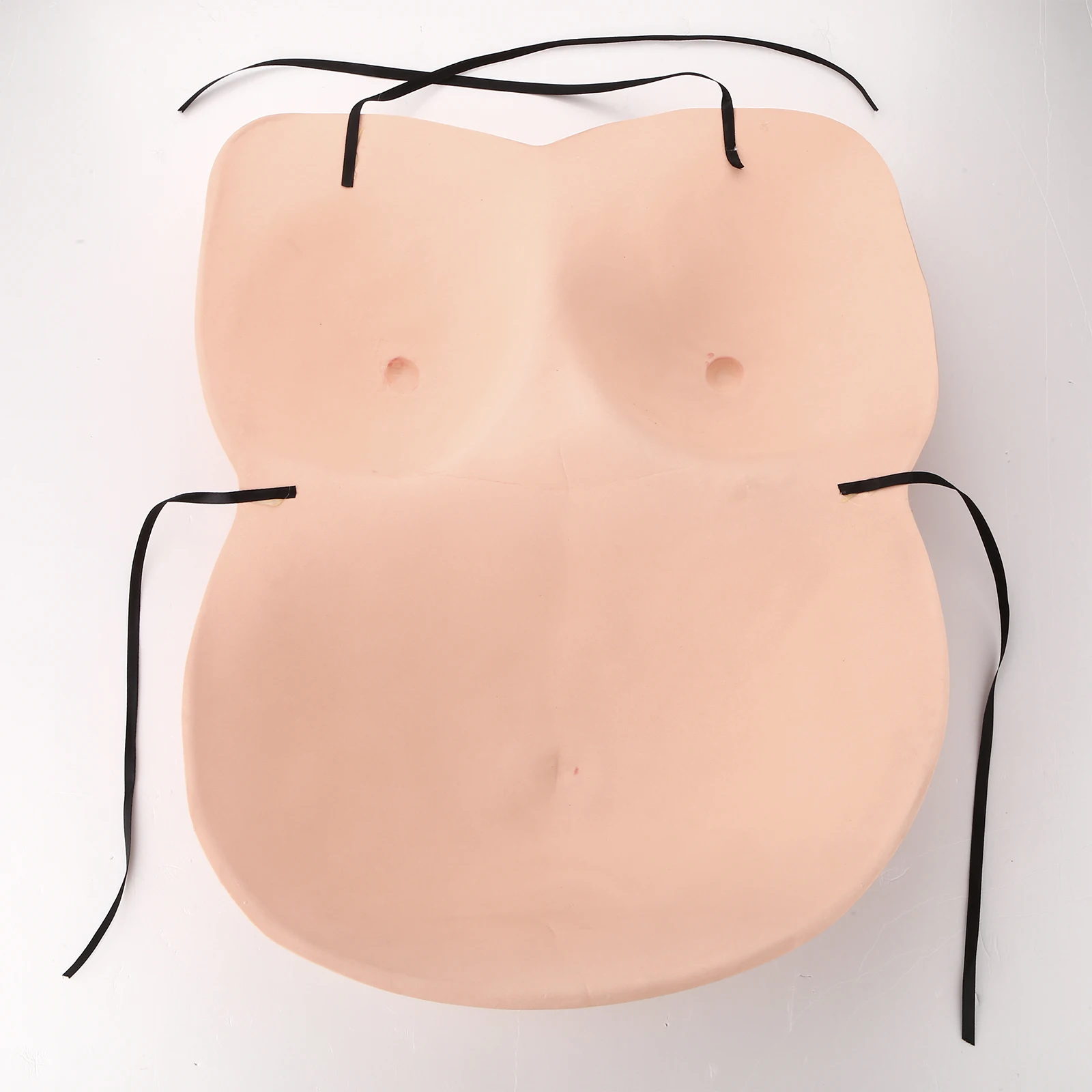 April Fool's Day Tricky Toy Cho Hakkai Pig Costumes for Simulation Fake Pectoral Muscle Fake Chest Pig Belly Ears Red Lips Set