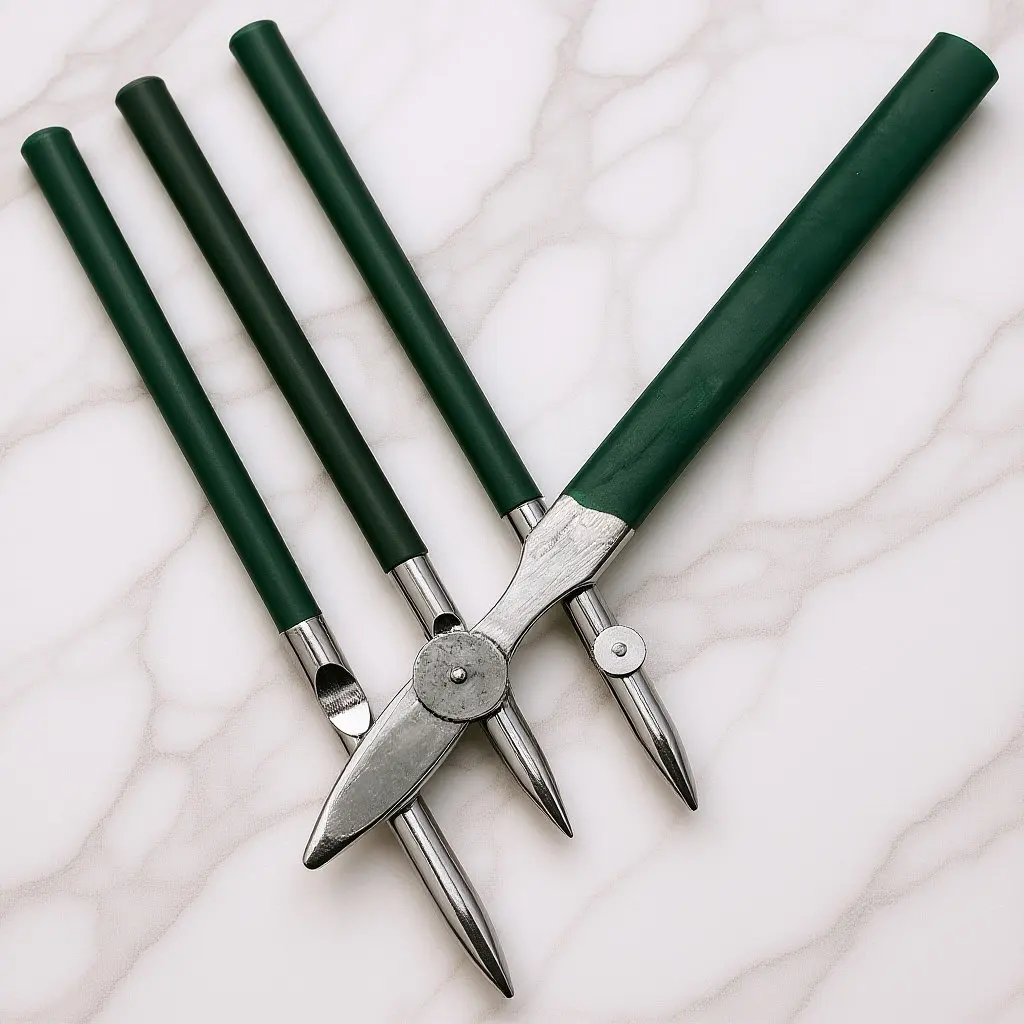 

Набор из 4 ручек для черчения прямых линий с регулируемой толщиной линии, эргономичным дизайном и износостойким наконечником, идеально подходят для маскирующего жидкого чернила.