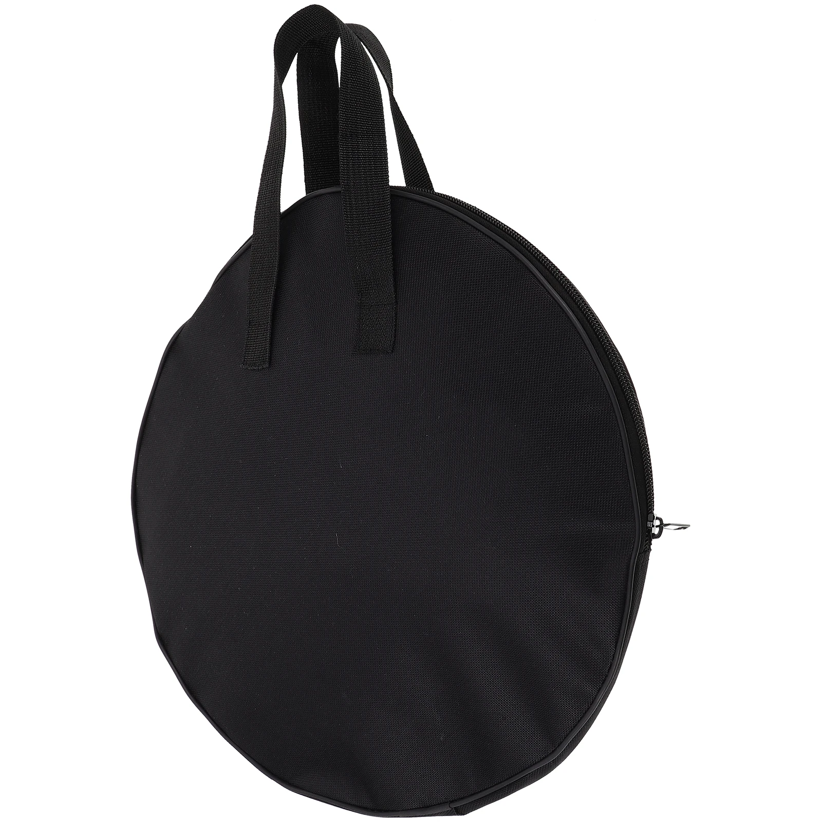 

Dumb Drum Pad Bag 12 Inch Black Cloth Storage Case Protective Gig Pouch Portable Percussion Instrument Travel Shoulder Bag