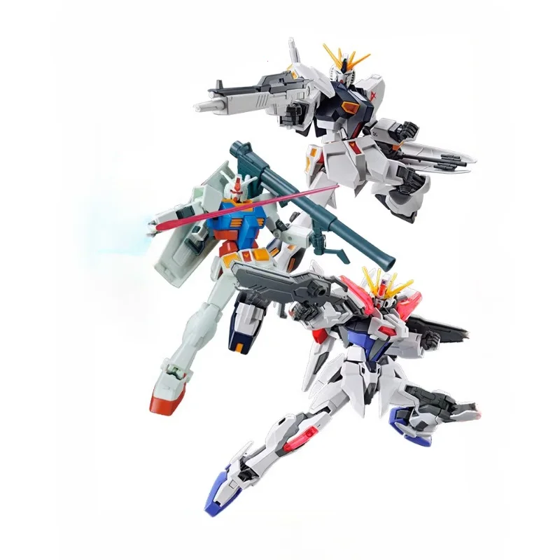 

Bandai Gundam Assembling Model Simple EG 1/144 Original Storm Ox Wing Suit Authentic Figure Collect Ornaments Gift Toys