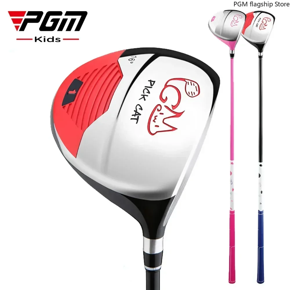 

PGM 3-12 Years Old Kids Golf Club Set Children's Boy Girl Beginner's Golf Training Wood Iron Swing Putter Bag Gift JRTG007
