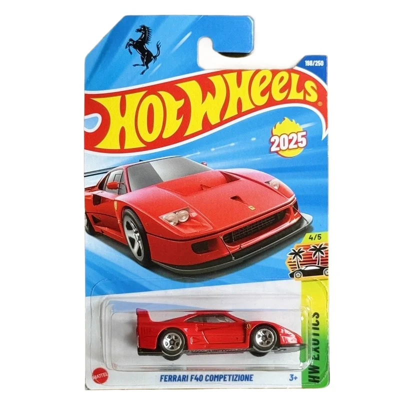 Hot Wheels Toy Car 1:64 Hotwheels Super Car Ferrari F40 e mais brinquedos para meninos presentes de aniversário