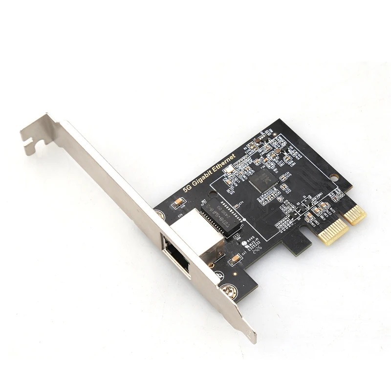 

Game PCIE Card Network adapter 5G Gigabit Lan card RJ-45 LAN Adapter for Desktop gaming adaptive Fast Ethernet PCIE Network Card