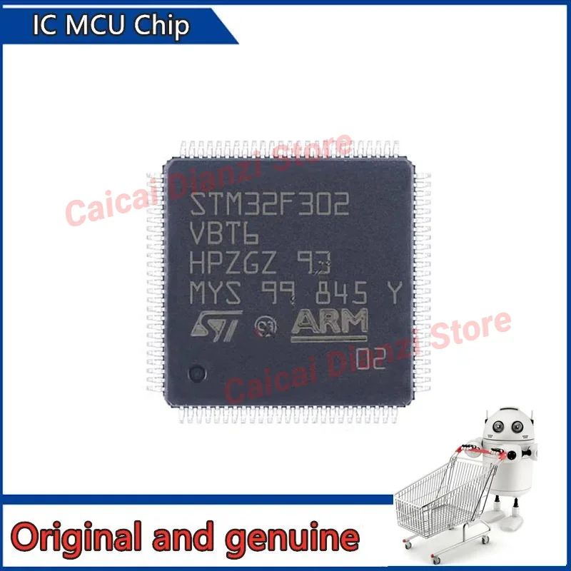 

Микросхема STM IC STM32F302VBT6 STM32F302VB STM32F302 STM32F STM32 MCU, электронные компоненты