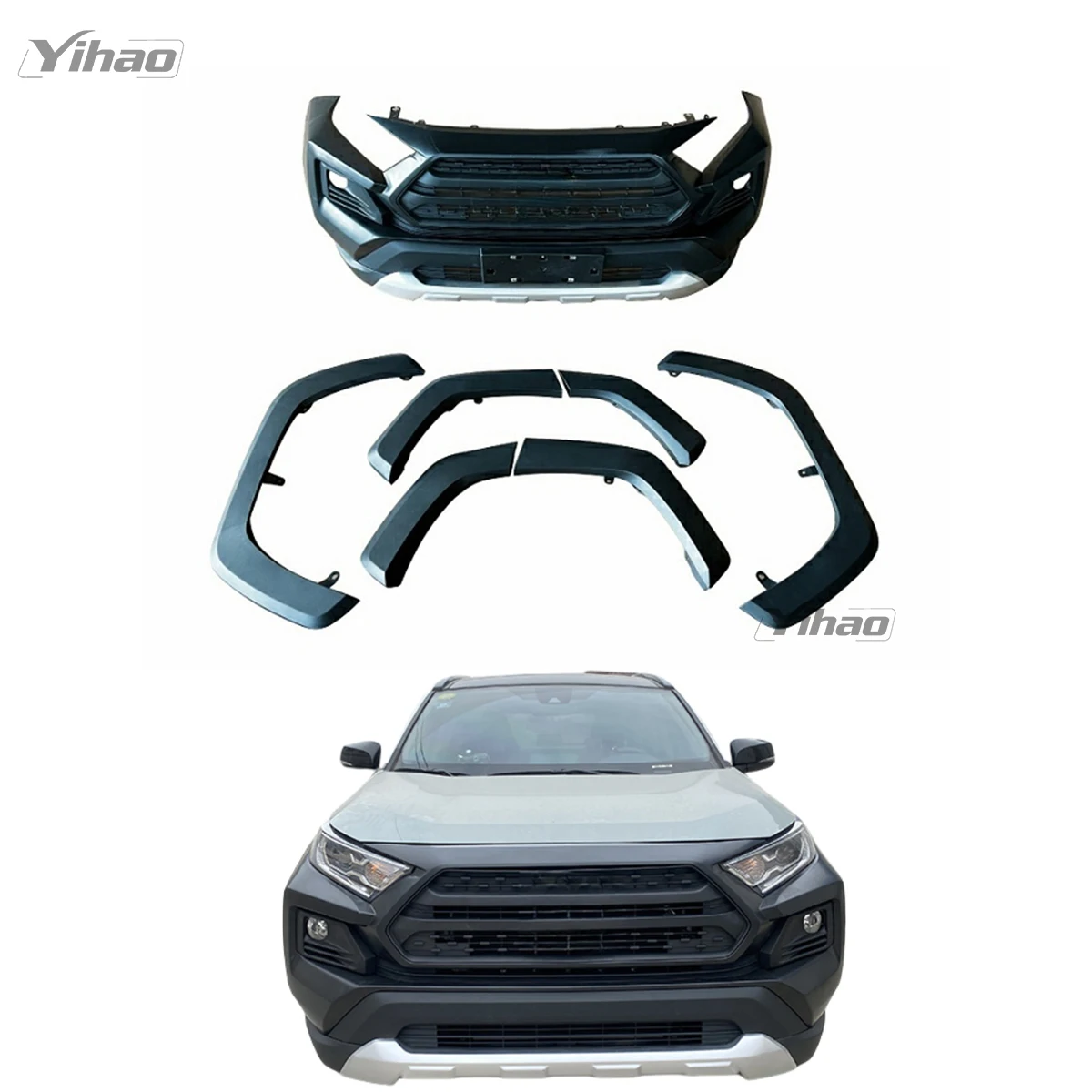 

High Quality Upgraded Front Bumper Kits for toyota RAV4 Adventure