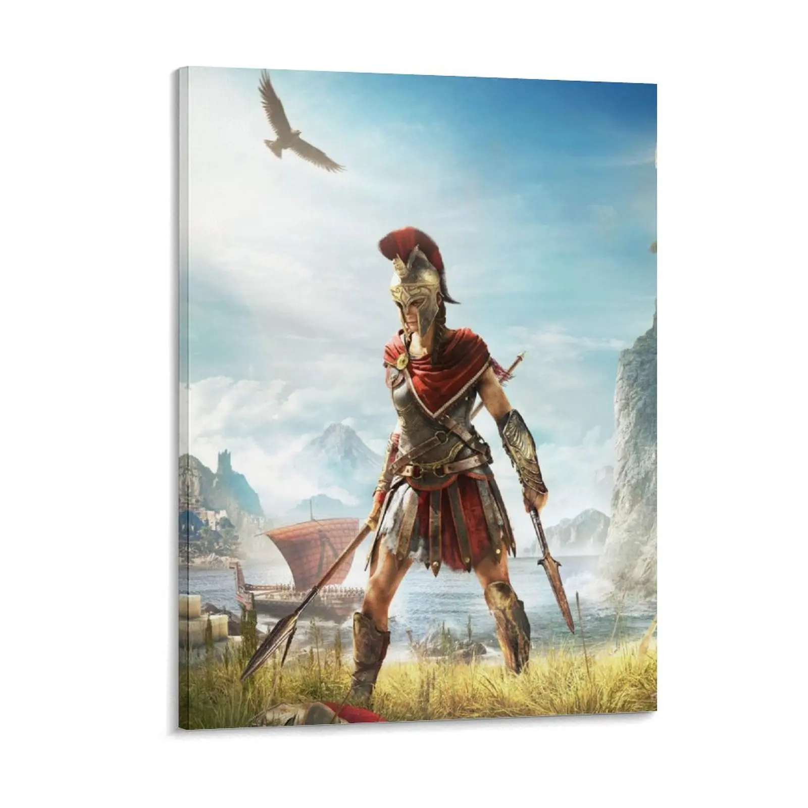 كاساندرا مفتاح الفن قماش اللوحة المشارك سينما نادي السينما تصميم المرآب مؤطرة لوحات الحائط #1