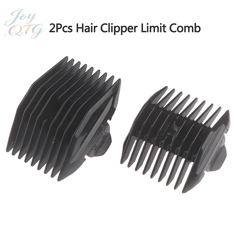 Hot Sale 2Pcs Universal Cut Clipper Limit Comb Guide Attachment Size Barber Replacement