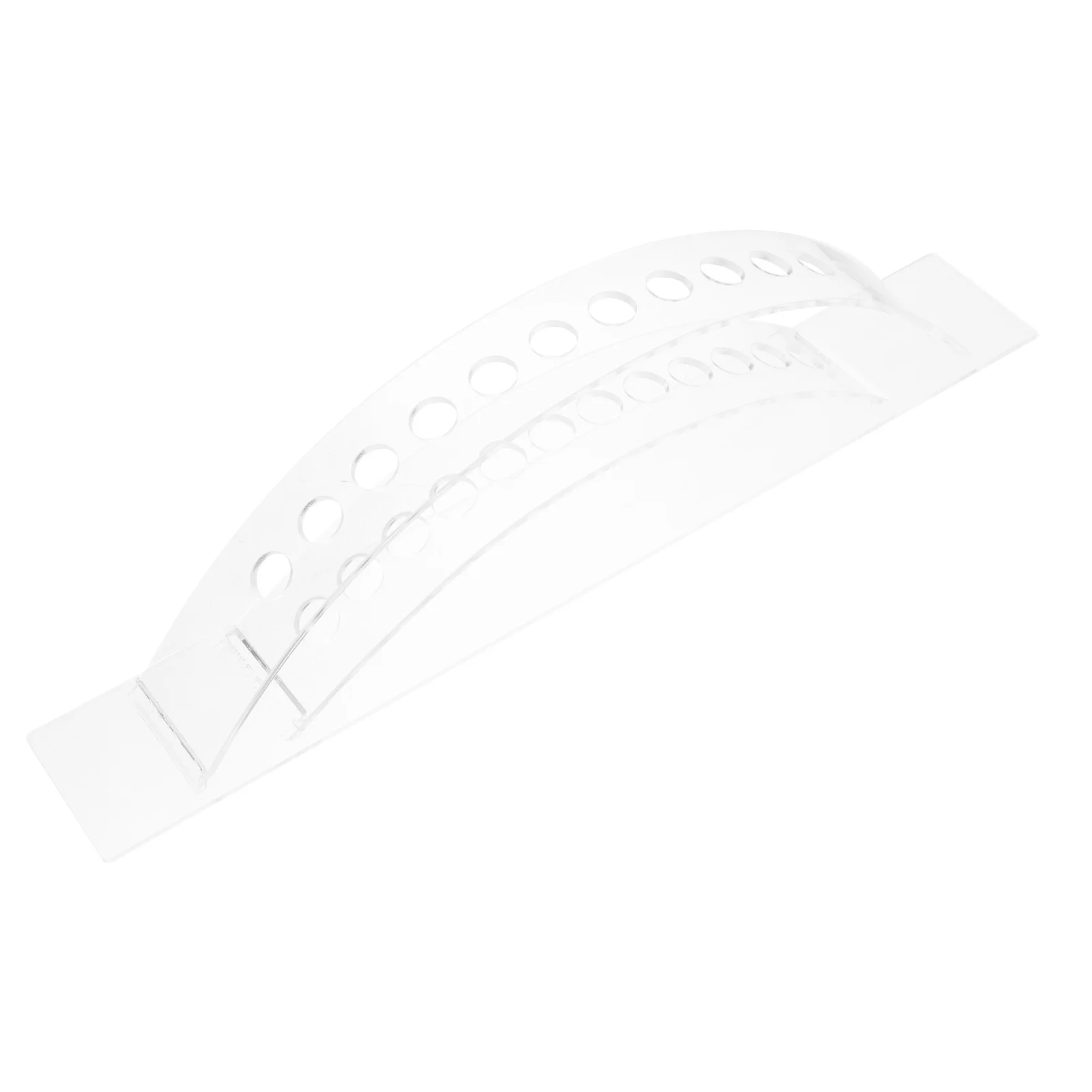 Portapenne per sopracciglia Espositore per penne in acrilico trasparente per pennelli per trucco Eyeliner Lip Liner Brush Rack Organizer Acrilico