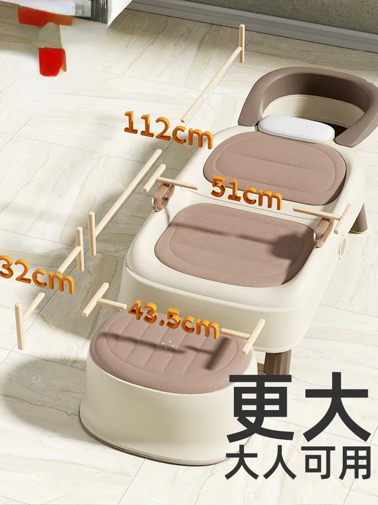 Pregnant women shampoo reclining chairshampoo artifact confinementadult patient home foldable children\'s shampoo bed stool adult