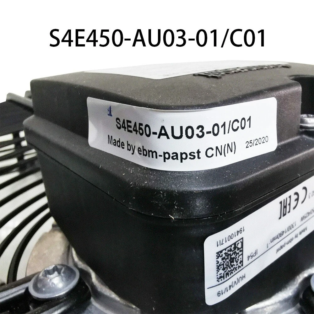 

Для осевого охлаждающего вентилятора Ebmpaps S4E450-AU03-01/C01 230 В 350/425 Вт 1,55 А 1490 об/мин-