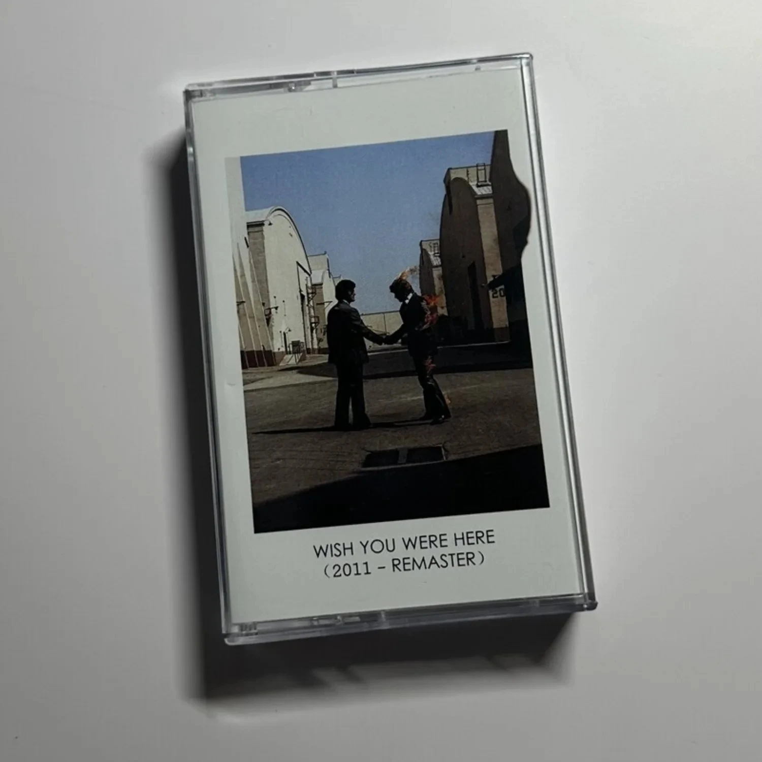 Fita Cassete de Áudio Analógica Remasterizada de Rock Progressivo Vintage com Capa de Fotografia de Paisagem Externa Retrô - Fita Musical Colecionável