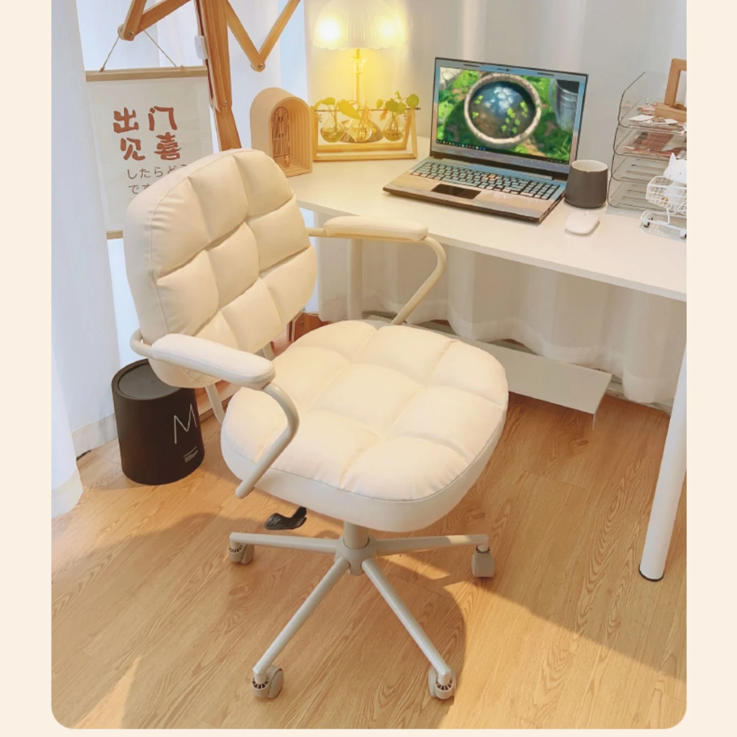 Gaming chair bedroom girl computer chair makeup chair study armchair writing swivel lifting chair office furniture silla gamer