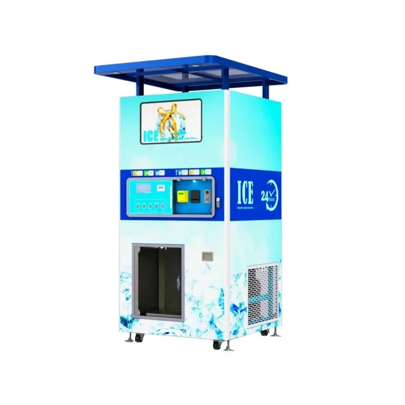Hot Sale Ice Cube Vending Machine China OEM Smart Bagging System Small Water Vending Machine Factory Supply Cheap Price Automati