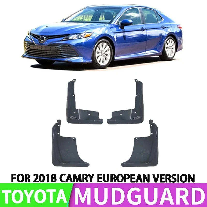 For 2018 Toyota Camry CAMRY Foreign Trade Car Tire Fender Splash Guard Front and Rear Wheel Fenders 4pcs