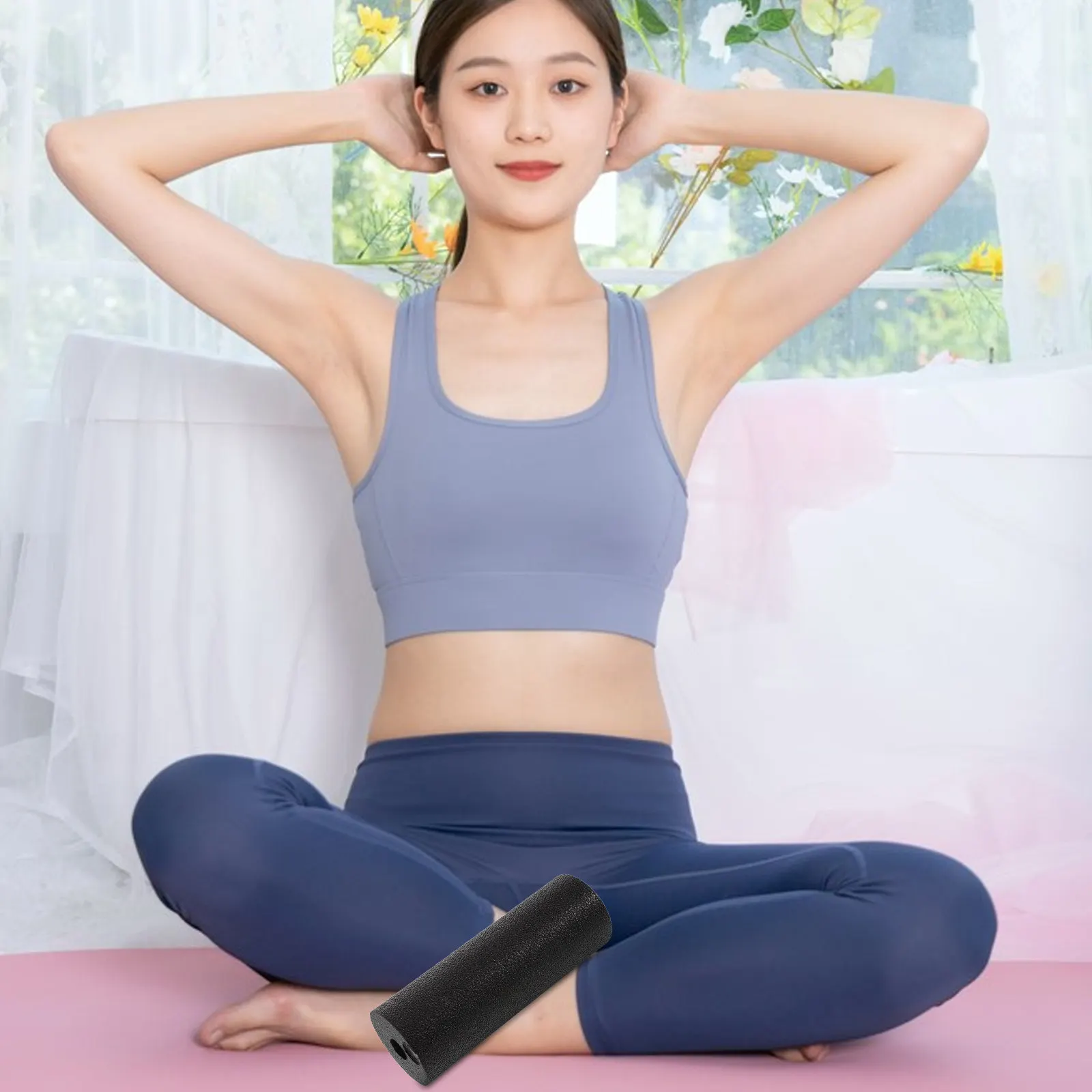 Massage Column Foam Roller for Body Relaxation Stress Relief Enhanced Flexibility Muscle Recovery Portable Workout