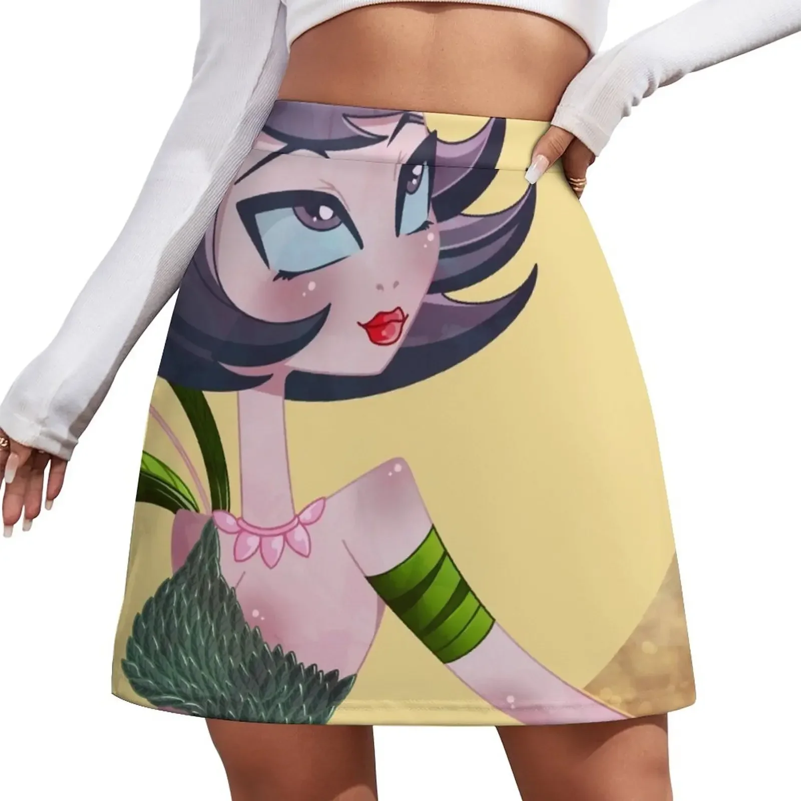 

Reborn Ashi Mini Skirt luxury designer clothing women School uniform clothes for woman