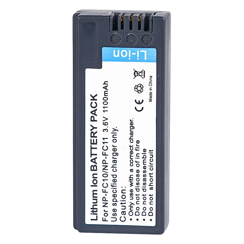 3.6V 1100mAh NP-FC11 NP-FC10 Battery for Sony Cyber-shot DSC-P10 DSC-P8L DSC-P9 DSC-P7 DSC-P2 DSC-P3 DSC-P5