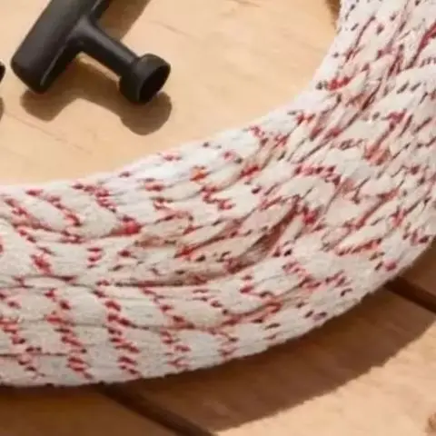 

Комплект шнура и ручки для запуска двигателя, диаметр 3-5 мм, длина 100 м, совместим с газонокосилками и садовым оборудованием.