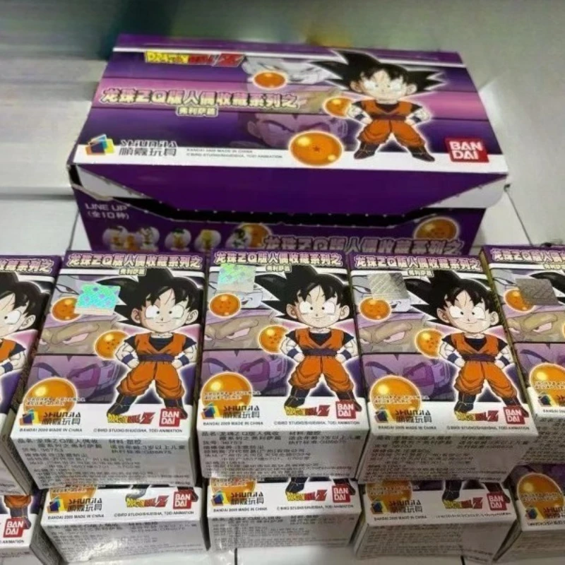 

Bandai Original Box Dragon Ball Seat Dodoria Frieza One Box 10 Different Models Figures Toys Gifts Collection