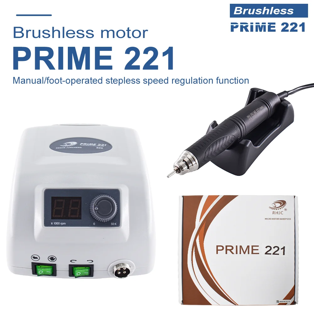 High quality Prime 221laboratory micro motor de ntal Oral Surgery Handpiece Electric Micromotor Polishing Hand Drilling Machine