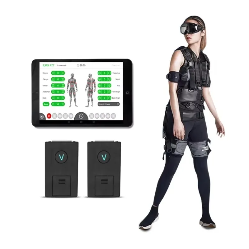 Wireless Ems Vest Electrical Muscle Stimulation Ems Fitness Suit