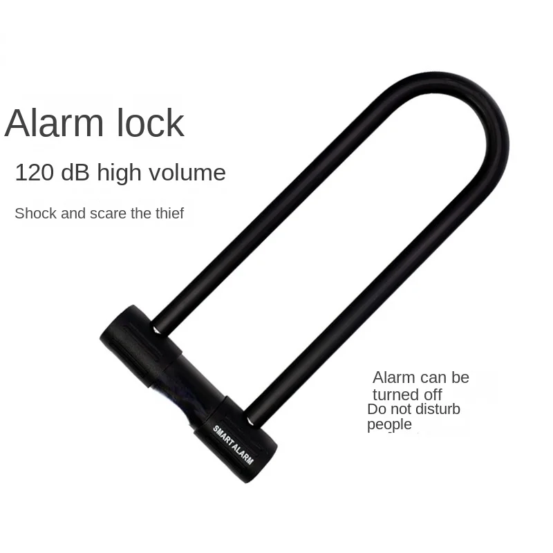 For Kovix Electric Car U-Lock Alarm Lock Double Door Glass Door  Motorcycle SecurityBicycle