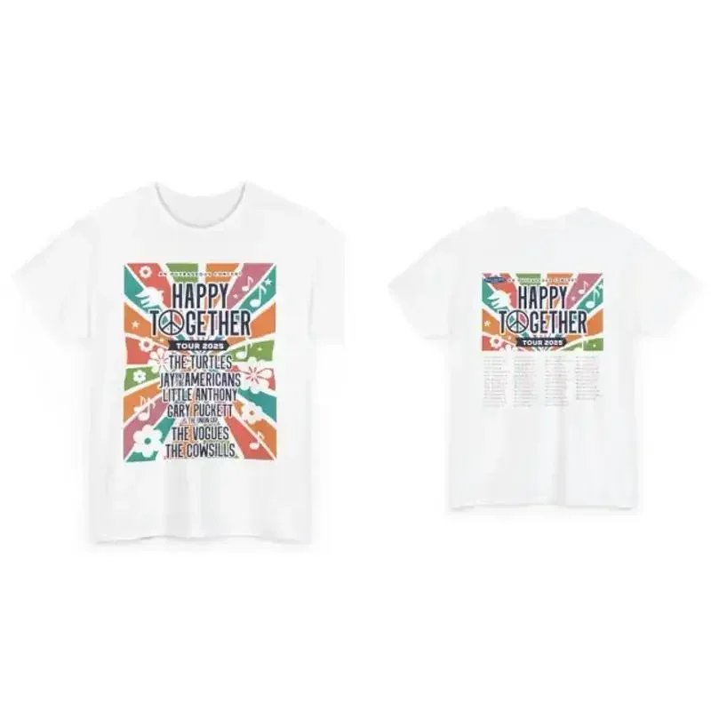 Happy Together Tour 2025 Concert New Lineup Adult T Shirt