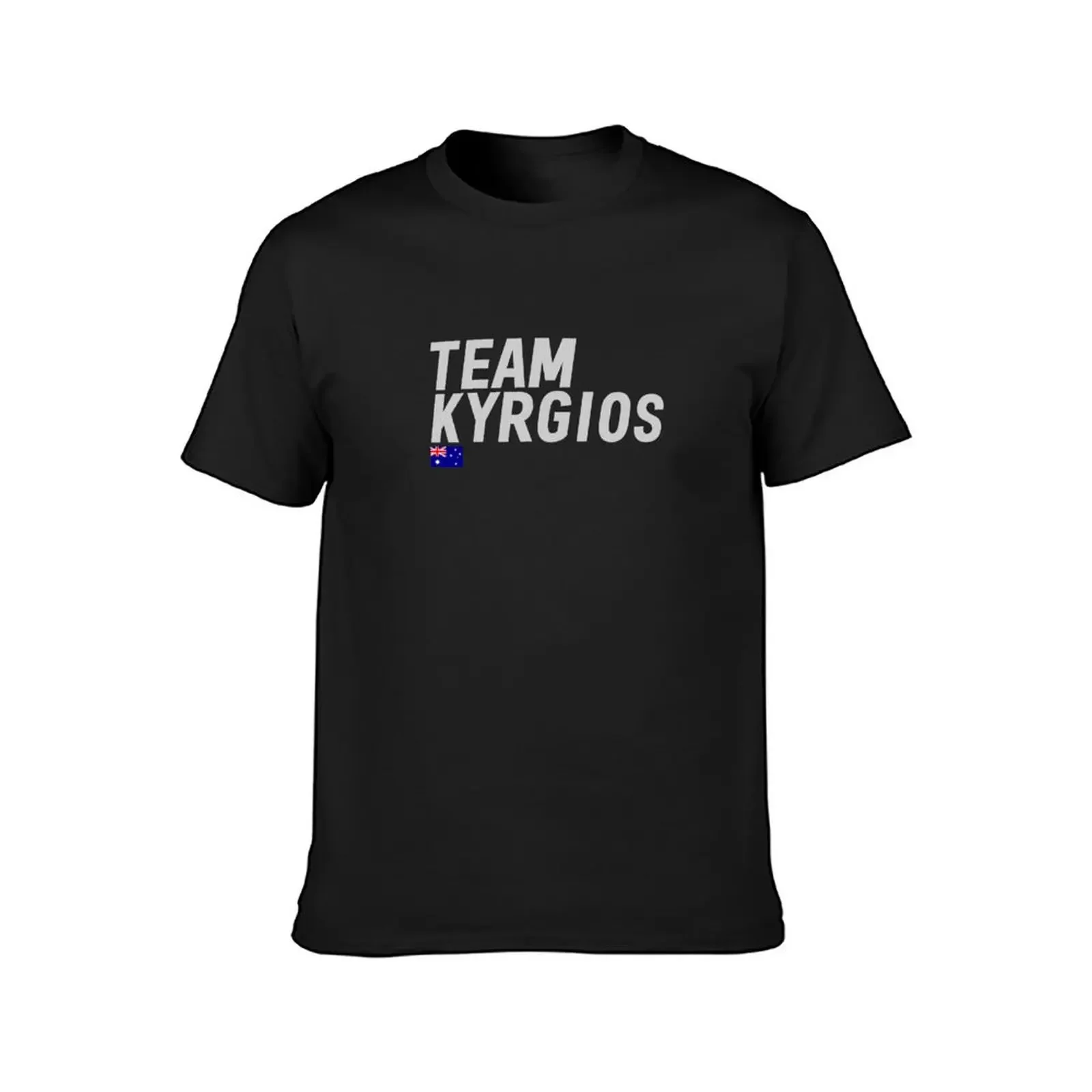 Team Nick Kyrgios T-Shirt graphics oversized graphic tee designer shirts blanks oversized t shirt men