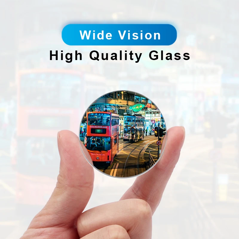 Car 360 Wide Angle Round Convex Mirror Car Vehicle Side Blindspot Blind Spot Mirror Wide Rear View Mirror Small Round Mirror